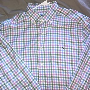 Men’s Vineyard Vines Gingham Button Up